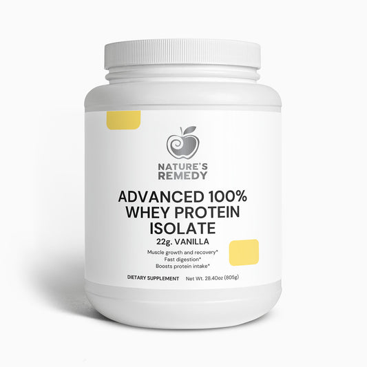 Advanced 100% Whey Protein Isolate (Vanilla)