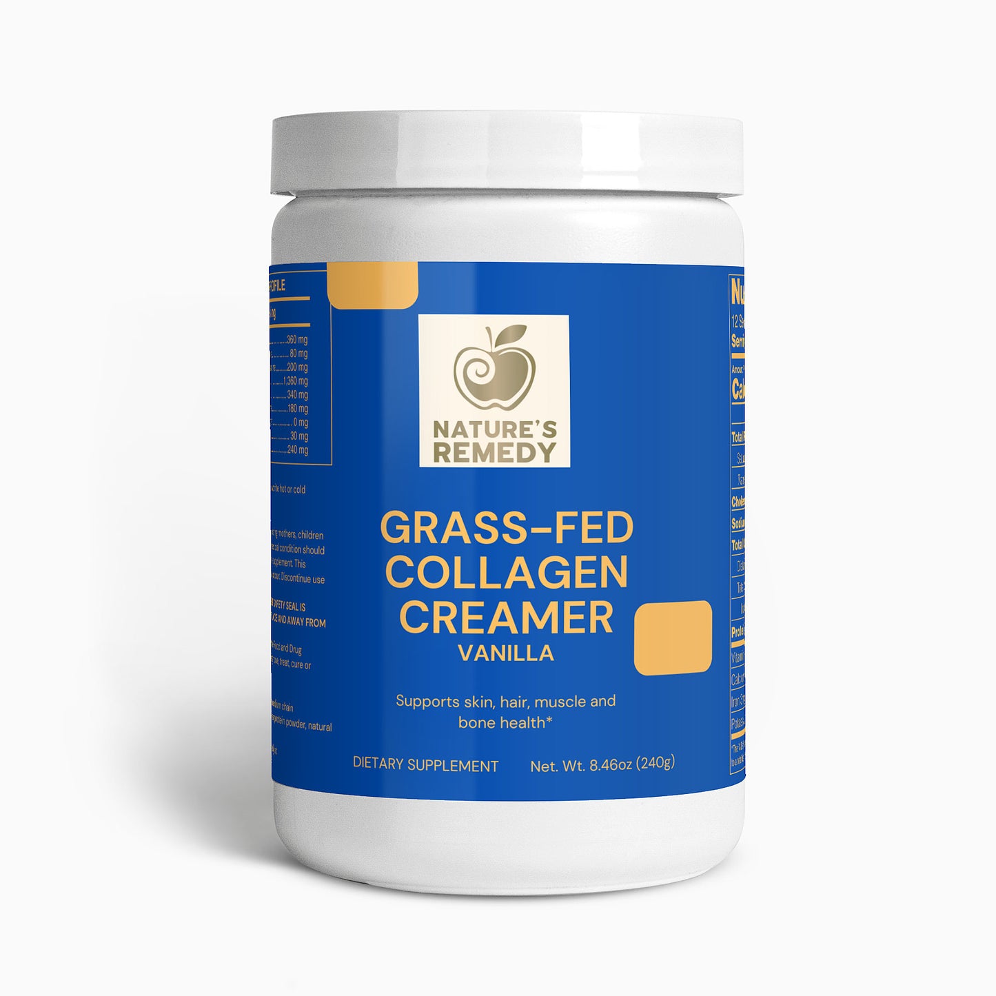 Grass-Fed Collagen Creamer (Vanilla)